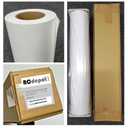 1 x 24 inch x 100 ft Matte Polypropylene Banner roll (self Adhesive) Film Poly Vinyl Waterproof, Tear Resistant, 2 inch core, Wide Format Inkjet Print Poster Signs PVC