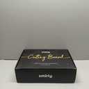 SMIRLY Walnut Wood Cutting Boards for Kitchen, Set of 3 with Holder Large - Small, Walnut Wooden Cutting Board Set with Deep Juice Grooves, Non Toxic Serving Tray, Perfect Mother's Day Gifts