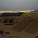 GoSports Solid Wood Premium Cornhole Sets - Choose 4 x 2 ft or 3 x 2 ft - Game Boards Include Set of 8 Cornhole Toss Bags