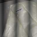 TURSTIN 8 Packs Ivory Satin Tablecloth 102 x 58 Inch Overlay Satin Table Cover Rectangle Bright Silk Tablecloth Smooth Fabric Table Decoration for Wedding Banquet Party Events