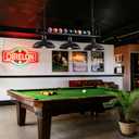 38" Pool Table Light Pendant, Fits 7'-8' Tables, 3 Light Black Metal Shade | Adjustable 39.4" Chain, Hanging Modern Billiard Lighting Fixture, for Billiards Room, Game Room, Kitchen Island, Restaurant