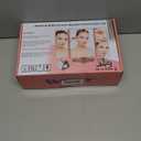 WEILY Makeup Mirror with 21 LED Lights,Two Power Supply Modes, Adjustable Touch Screen and 1x/2x/3x Magnification Tri-Fold Vanity Mirror,Chargeable Travel Cosmetic Mirror for Desktop(Rose Pink)