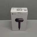 slopehill Professional Ionic Hair Dryer, Powerful 1800W Fast Drying Low Noise Blow Dryer with 2 Concentrator Nozzle 1 Diffuser Attachments for Home Salon Travel (Grey)