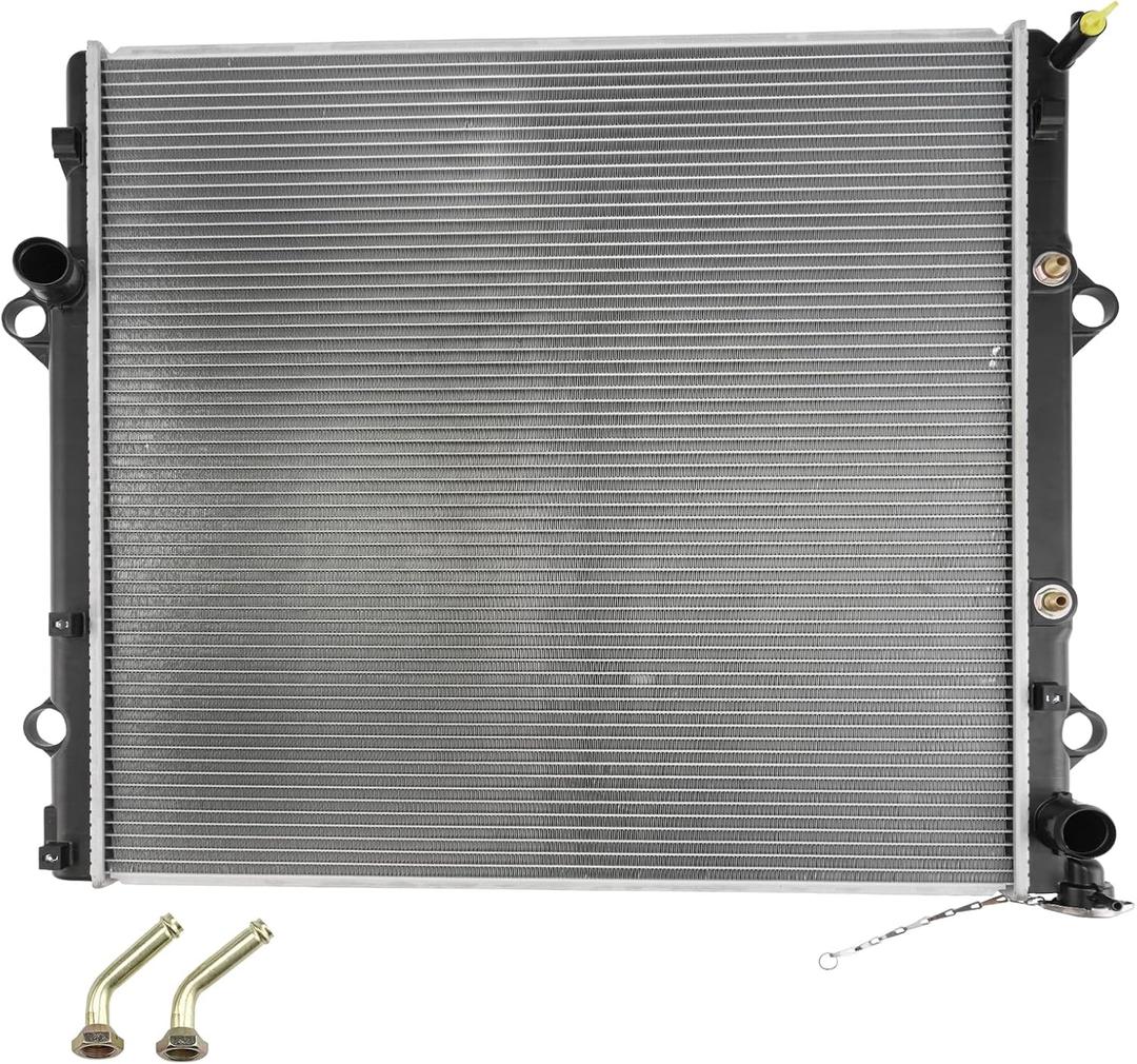 Torchbeam Replacement Engine Radiator for 2010-2023 GX460 Transmission Oil Cooler Included CU13210