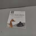 Soft Baby Book with Touch and Feel Pages - Cute Sensory Book for Babies 0-6, 6-12 & 12-18 Months with Mirror & Crinkle Paper - The Perfect Christmas Toy for Baby Showers Or as a Newborn/Infant Gift