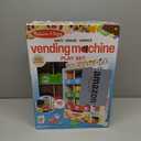 Melissa & Doug Sort-Stock-Select Wooden Vending Machine Toy with Play Food, Mini Vending Machine Toys & Play Money, Preschool Toys for Kids Ages 3+