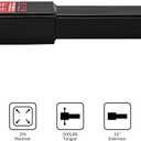OPENROAD Trailer Hitch Extension12 inch Hitch Extender Length for 2-inch Receiver Tube Extender,5000lbs GTW,500 lbs TW,Includes 5/8'' Hitch Pin