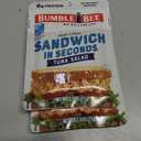 Bumble Bee Sandwich in Seconds Tuna Salad, 2.5 oz Pouches (Pack of 12) - Ready to Eat - Wild Caught Tuna Packet - 8g Protein per Serving - Gluten Free, Apr 2026