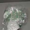 100 Clear Plastic Bags With Handles 9"x12" Perfect for Merchandise And Retail 1.5Mil Thick Clear Gift Bags With Handles