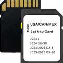 CX-5 Latest Navigation SD Card Map Update, KMV666EZ1B Navigation Accessories for CX-90 2023-2025, CX-30/3 2024 USA/CAN/MEX Maps