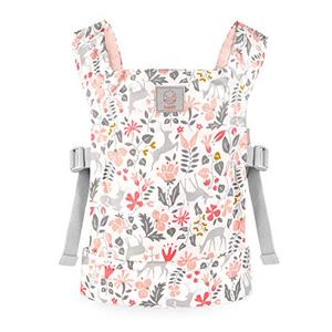 GAGAKU Baby Doll Carrier Front and Back Stuffed Animal Carriers for Little Girls - Pink