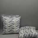 JMKaixin Outdoor Pillows, Pack of 2 Waterproof Decorative Throw Pillows with Inserts, 18”x18” Square Pillows for Bed, Couch, Sofa and Patio Furniture