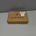 M MAELREG Womens Golf Shirt Short Sleeve 5 Buttons Quick Dry Casual Solid Moisture Wicking Tennis Polo Shirts for Women (L), Blue Light 