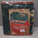 Christmas Ornament Storage Box Fits 128-3'' Holiday Ornaments Christmas Ornament Organizer Storage Box Christmas Decorations with Dividers (Green)