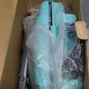 GreenLife Electric Waffle Sandwich Maker, Toaster, Panini Press with Healthy Ceramic Nonstick Plates, Perfect for Tuna Melts, Crispy Rice, Grilled Cheese, LED Indicator Light, PFAS-Free, Turquoise