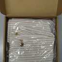 FUTEI Beige Decorative Throw Pillow Covers 18x18 Inch Set of 2,Soft Chenille Striped Textured Cushion Covers,Home Decor for Couch Bed Living Room Office Car