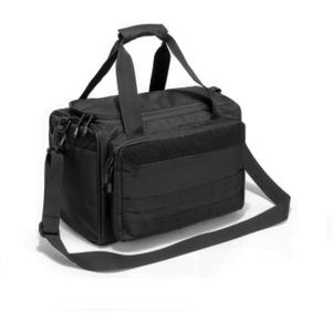 Tactical Gun Range Bag Deluxe Pistol Shooting Range For Shooting, Range, Storage and Transport (Black)
