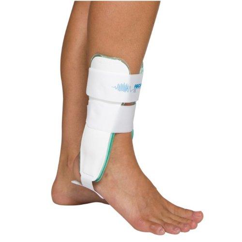 DJO 02DR AIRCAST Sport-Stirrup Ankle Brace, Right, Universal, 9" Length (White)