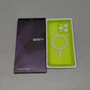 BERFY for iPhone 16 Pro Max Case, Compatible with MagSafe, Built-in 9H Tempered Glass Screen Protector and Camera Protection, Full Body Shockproof Matte Phone case for 16 Pro Max 6.9", Bright Green