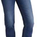Levi's Womens 724 High Rise Straight Jeans (Blue, M)