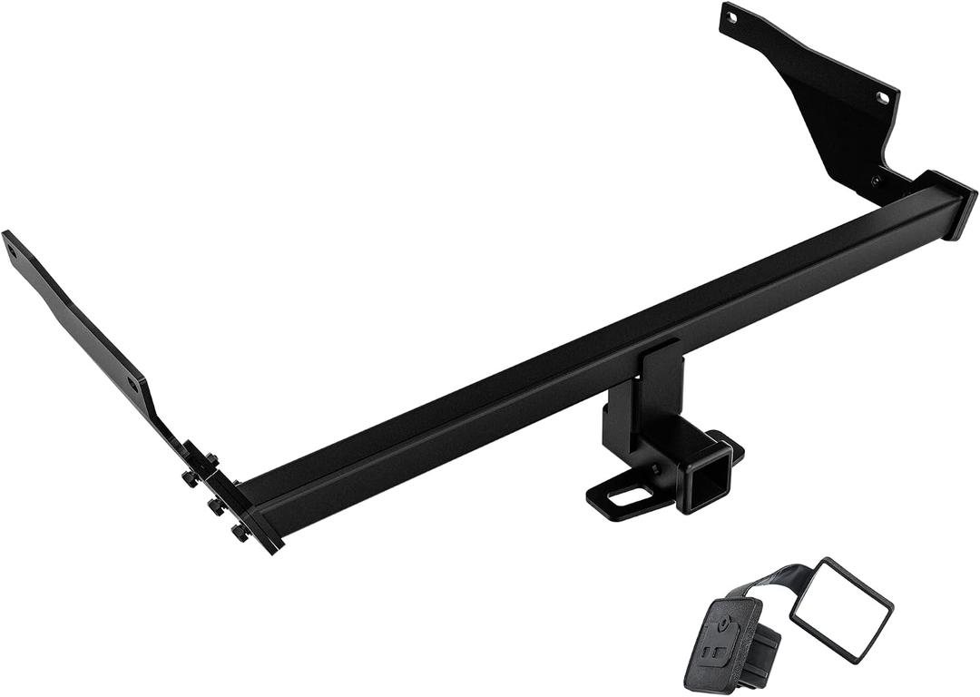 DBXB-RV Class 3 Trailer Hitch, Standard 2-Inch Receiver Compatible with 2013-2025 Mazda CX-5, Multi-Fit Hitch to Receive Ball Mount, Cargo Carrier, Bike Rack, Black Matte Powder Coated. 13315