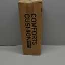 Seat Cushion for Truck Driver, Memory Foam Truck Seat Cushion with L-Shaped Ergonomic Design, Lumbar Support Pillow & Tailbone Pain Relief for Long Driving, Semi Truck Accessories (Average Size)