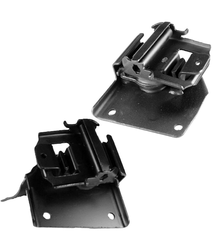 2pcs Engine Motor Mount Set Front Left Driver and Right Passenger Side for Chevy for C1500 4.3L 1996-1999,for GMC for C1500 4.3L 1996-1998 22146268 EM-3028