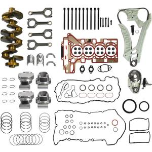 Engine Rebuild Overhaul Kit with Crankshaft,Timing Chain Kit, Connecting Rods & Pistons Kit with Bearing Set Fit for BMW N20 N26 125i 320i 328i 428i 528i X1 X3 Z4 F30 F10 F25 E89 2.0T 2.0L 2009-2018