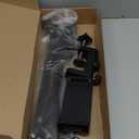 LISEN Tablet Stand iPad Stand for Desk Mount [Ultra Sturdy 2 Clamps] iPad Holder for Tablet Holder Mount Desk Accessories for Men fits iPad Air, iPad 12, iPhone 17e, 4-13" Device (Black)