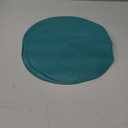 FunWheat Round Braided Placemats Set of 8 Place Mats for Dining Table Woven Washable Non-Slip Table Mats 15 Inch(Turquoise,8pcs)