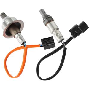 Oxygen O2 Sensor 234-9124 Upstream 234-4350 Downstream Compatible for Honda Civic 1.8L L4 2006-2015, Replaces 36531-RNA-J01 36532-RNA-A01(2pCS)
