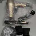 Ionic Hair Dryer,2400W Negative Ion Low Noise Hair Dryer Professional Fast Drying Hair Dryers with 2 Speeds, 3 Heat Settings, Cooling Button,with Diffuser for Curly and Straight HairChampagne Gold