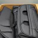 Fit Mazda 6 Car Seat Covers for Select Mazda 6 2007-2021, Premium Full Coverage Leather, Airbag Compatible, Luxury Waterproof All Weather Breathable Seat Cushion Protector, Full Set, Black