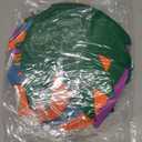 Tegeme 40 Pcs Felt Dinosaur Footprints Floor Decals Colorful Dinosaur Cutouts Removable Tracks Decal Stickers Dino Footprints for Kids Party School Playroom Nursery Classroom Decoration