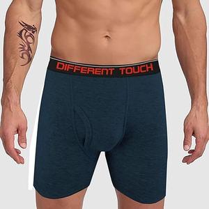 Men's Big & Tall USA Classic Design Boxer Briefs Underwear  (3X-Large, 3 Assorted Color)