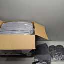 RVGUARD RV Cover, Travel Trailer Cover fits for 30' - 33' RV, 6 Layers Anti-UV Waterproof Camper Cover, with Tongue Jack Cover and Storage Bag, Grey