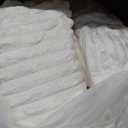 Bedsure Fluffy Comforter Set Queen Size, Cream White, 3 Piece