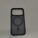 TORRAS Magnetic Shockproof for iPhone 17 Pro Case, Fit for MagSafe, Military-Grade Protection, Camera Control Button, Slim Translucent Anti-Fingerprint Phone Case for iPhone 17 Pro 6.3", Deep Blue