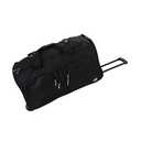 Rockland Rolling Duffel Bag, Black, 40"