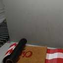 Christmas Door Mat Combo Set - 100% Coco Coir Welcome Mat + 28 x 43 Inch Red and White Plaid Rug, New Year Holiday Christmas Collection Doormat for Front Porch Entryway Decorative