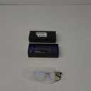 ANYLUV Blue Light Glasses Men/Women, Al-Mg Metal Computer Blue Light Blocking Glasses, Relieve Eyestrain and Eye Protection ((Everyday Protection) 01- Black)