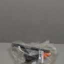 HORUSDY Electric Fuel Transfer Pump Battery Operated  2.2 GPM Portable Siphon Pump with Flow Control, Dual Battery Option, for Gas, Diesel, Water, Oil, Fits Gas Can & Tank, Handheld Liquid (New Model - Orange)