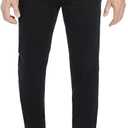 Kenneth Cole Mens Jeans Slim Fit - Mens Stretch Jeans with Repreve Recycled Polyester - Jeans for Men Slim Fit (Black)