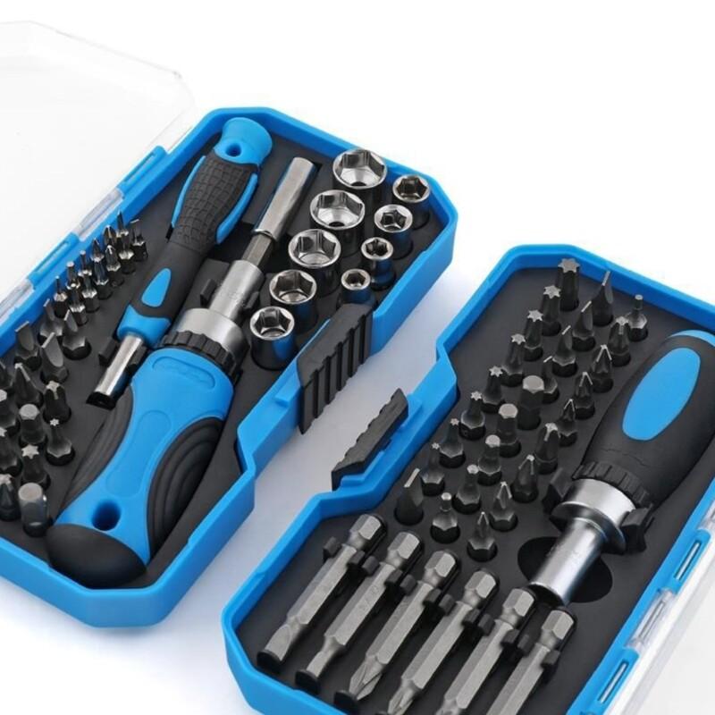Allied Tools 66527 Home Repair 62 piece Ratcheting Driver Set