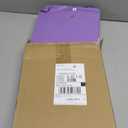 Geyee 100 Pcs Clasp Manilla Envelopes 9 x 12 Inch Gummed Colored Envelopes for Storing or Mailing for Home Office Business Supplies(Purple)