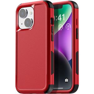 AICase for iPhone 14 Case(6.1") Case,Heavy Duty 3-Layer Rugged Pocket-Friendly Phone Case,Durable Military Grade Protection Shockproof/Drop Proof/Dust-Proof Protective Cover for iPhone 14 Case 6.1"