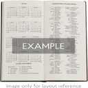 Kalendarz Paperblanks 2025 Porto Slim tygodniowy HOR: tydzie na dwch stronach, zamykany na gumk, Papier 100 GSM