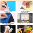 12Pack Acrylic Flexible Mirror Sheets,12x12 Inch Self-Adhesive Mirror Tiles,Square Cuttable Wall Stickers Non Glass Safety Reflective for Home Wall DIY Decor