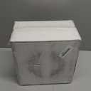 YOUBET 125PCS Clear Blue Gold Plastic Plates - Blue Disposable Plates With Gold Rim Include 25 Dinner Plates 25 Dessert Plates 75 Golden Silverwares for Wedding Birthday & Parties