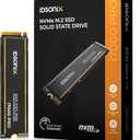 iDsonix M.2 SSD 4TB, PCIe Gen4X4, NVMe SSD M.2 2280, Speeds Up to 7000 MB/s, Internal Gaming Solid State Drive with 3D NAND Flash & Heatsink for PS5, PC, Laptop and Desktop